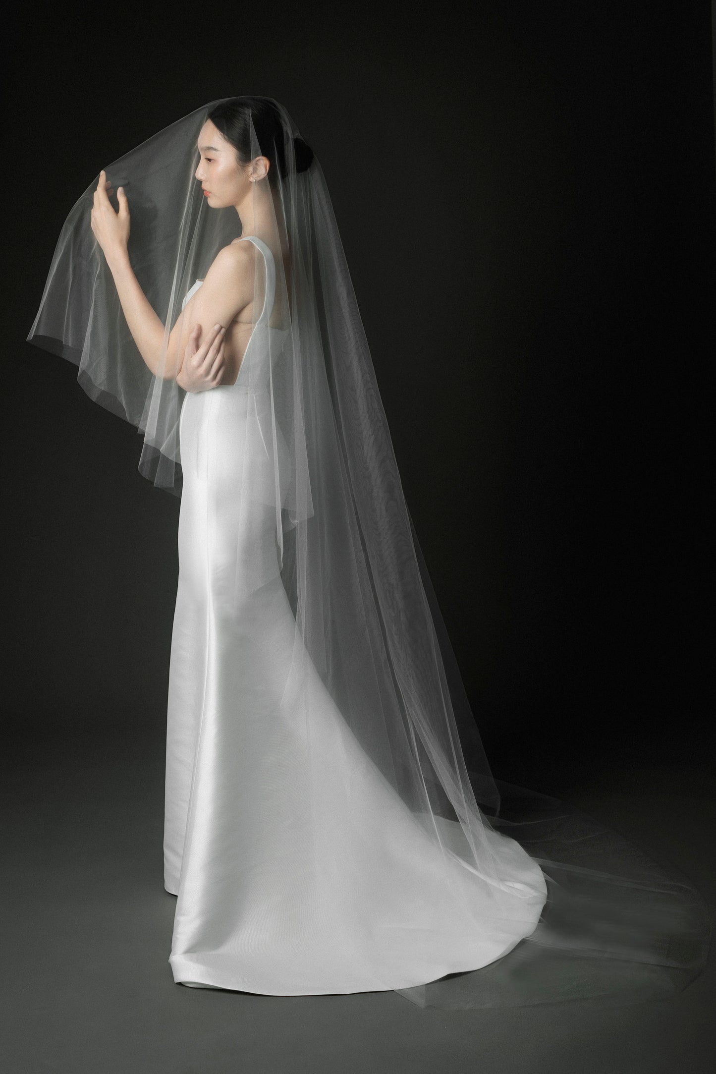 Drop Veil - Chapel length 300 (in stock)