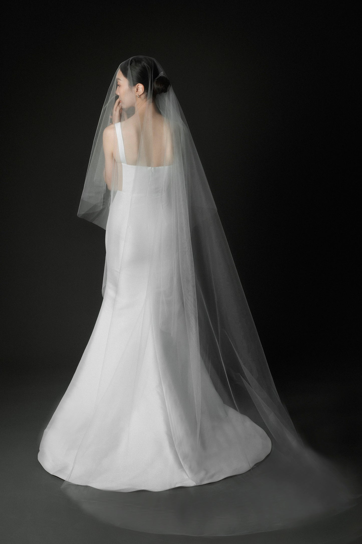 Drop Veil - Chapel length 300 (in stock)