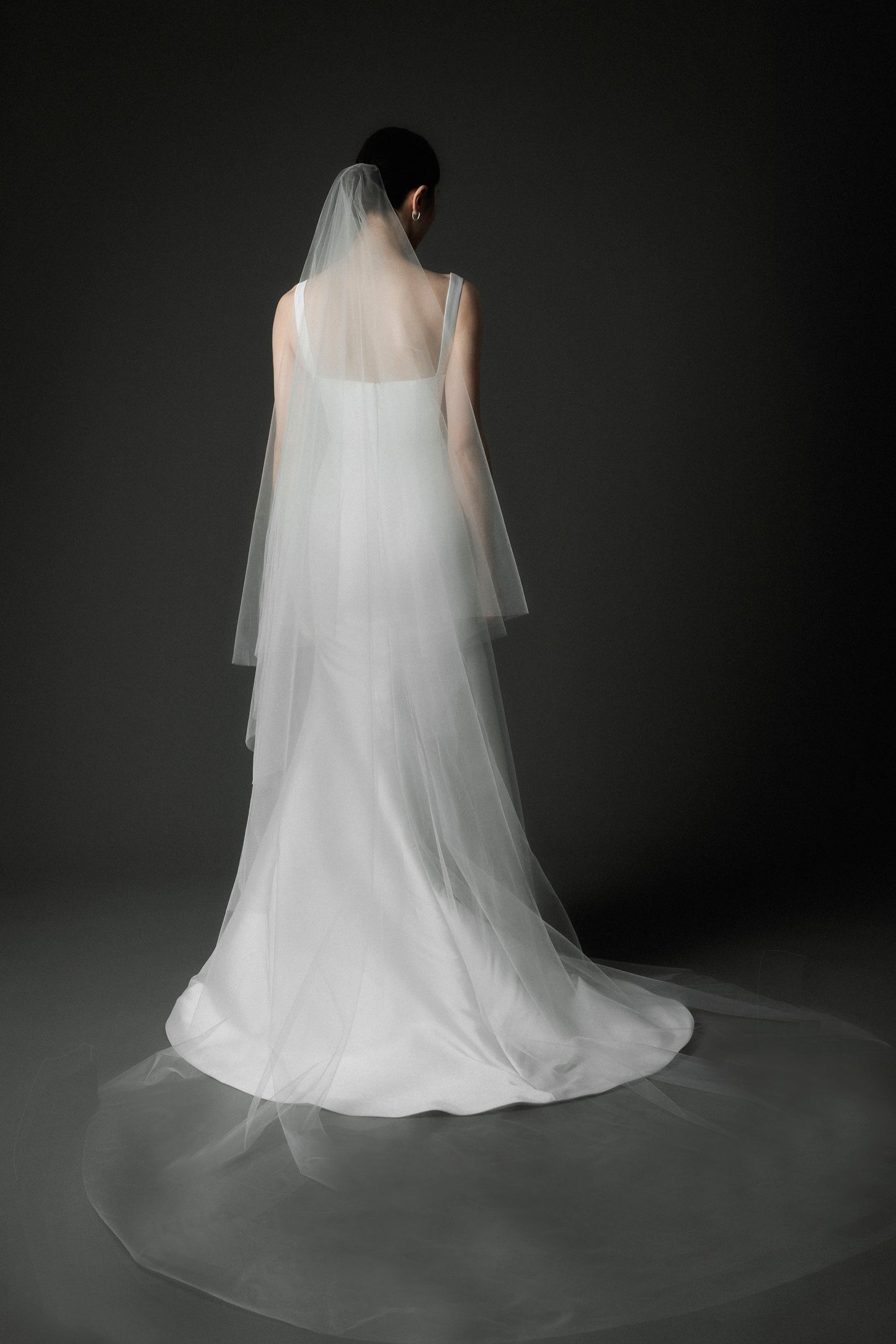 Drop Veil - Cathedral length 350 (in stock)