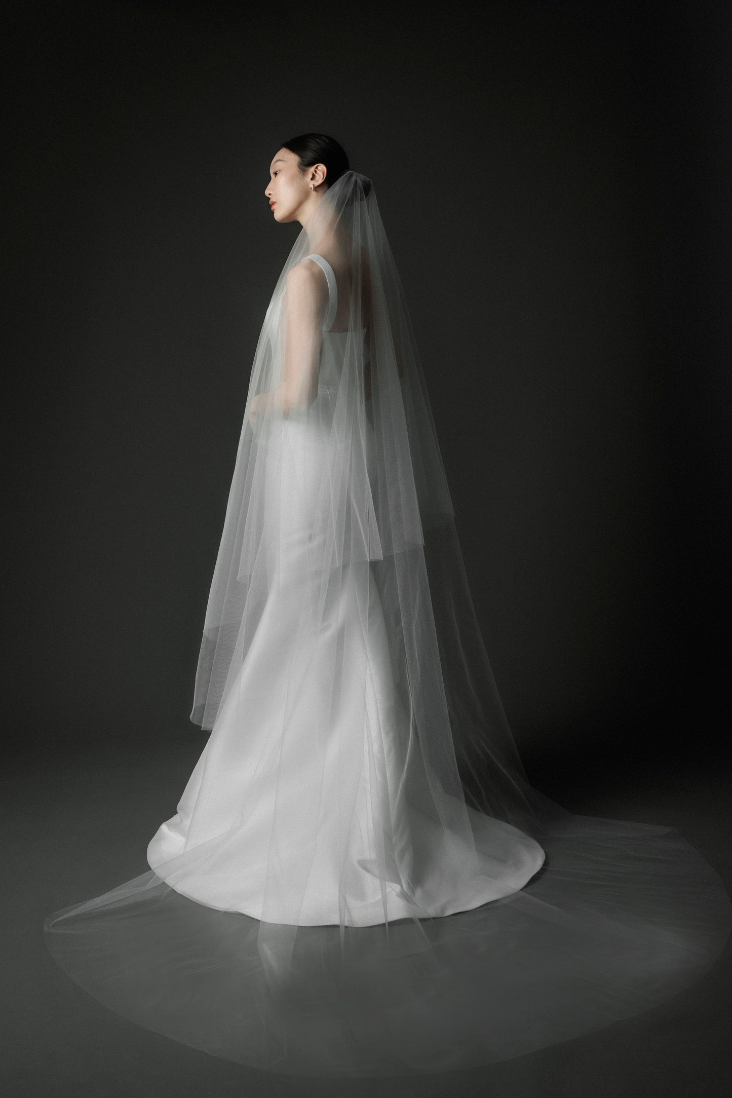 Drop Veil - Cathedral length 350 (in stock)