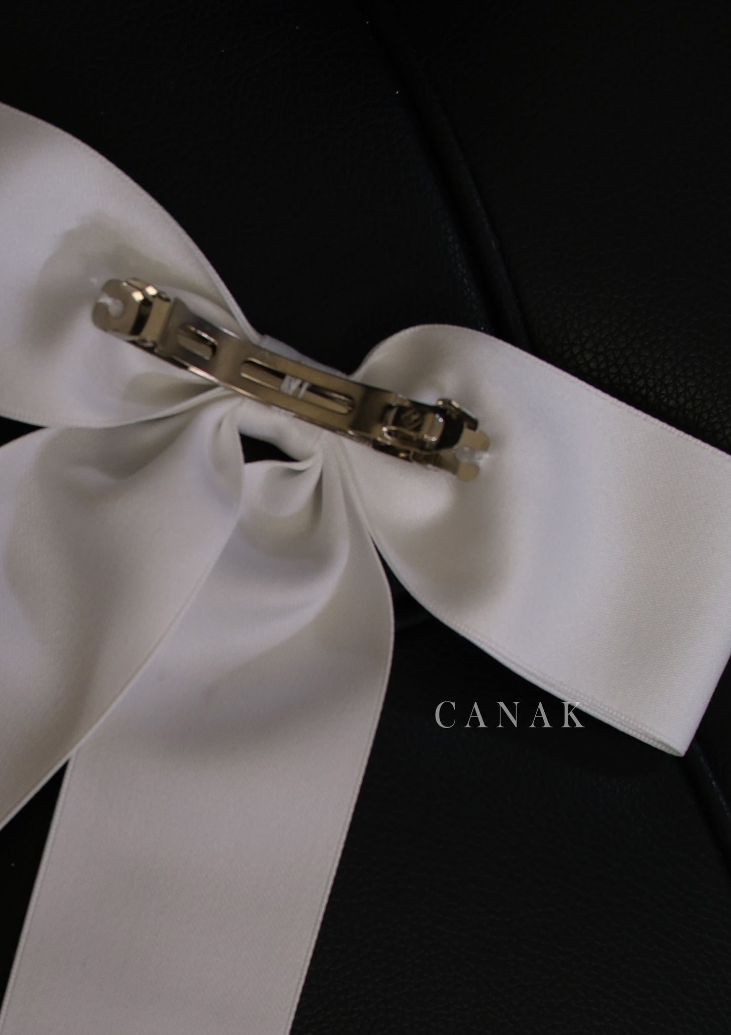 Satin Bow Hair Clip (in stock)