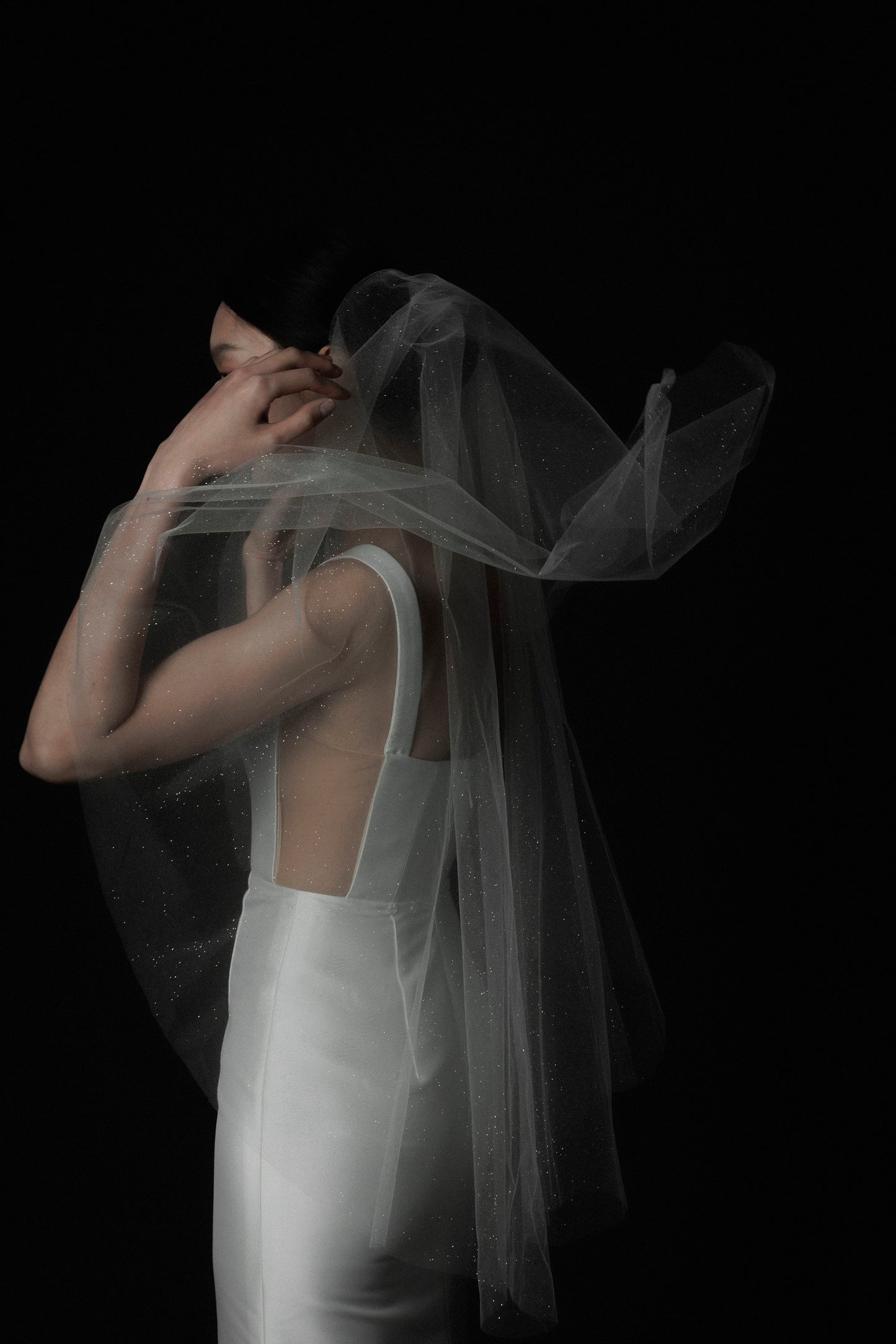 Starlight Glitter Veil