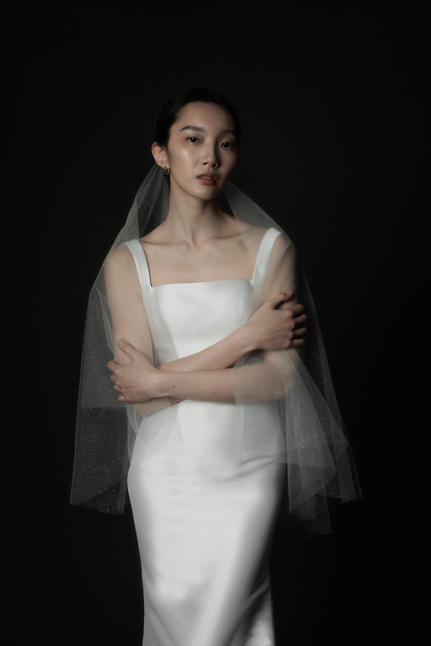 Starlight Glitter Veil