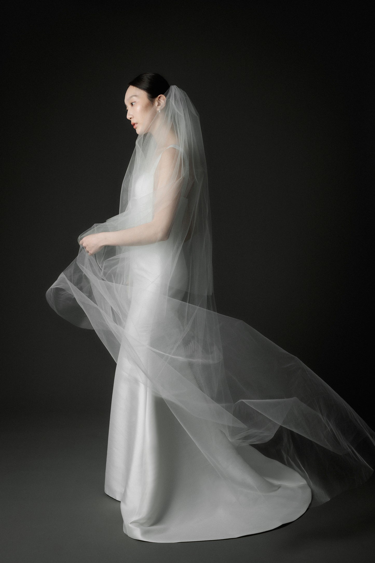 Gathered veil