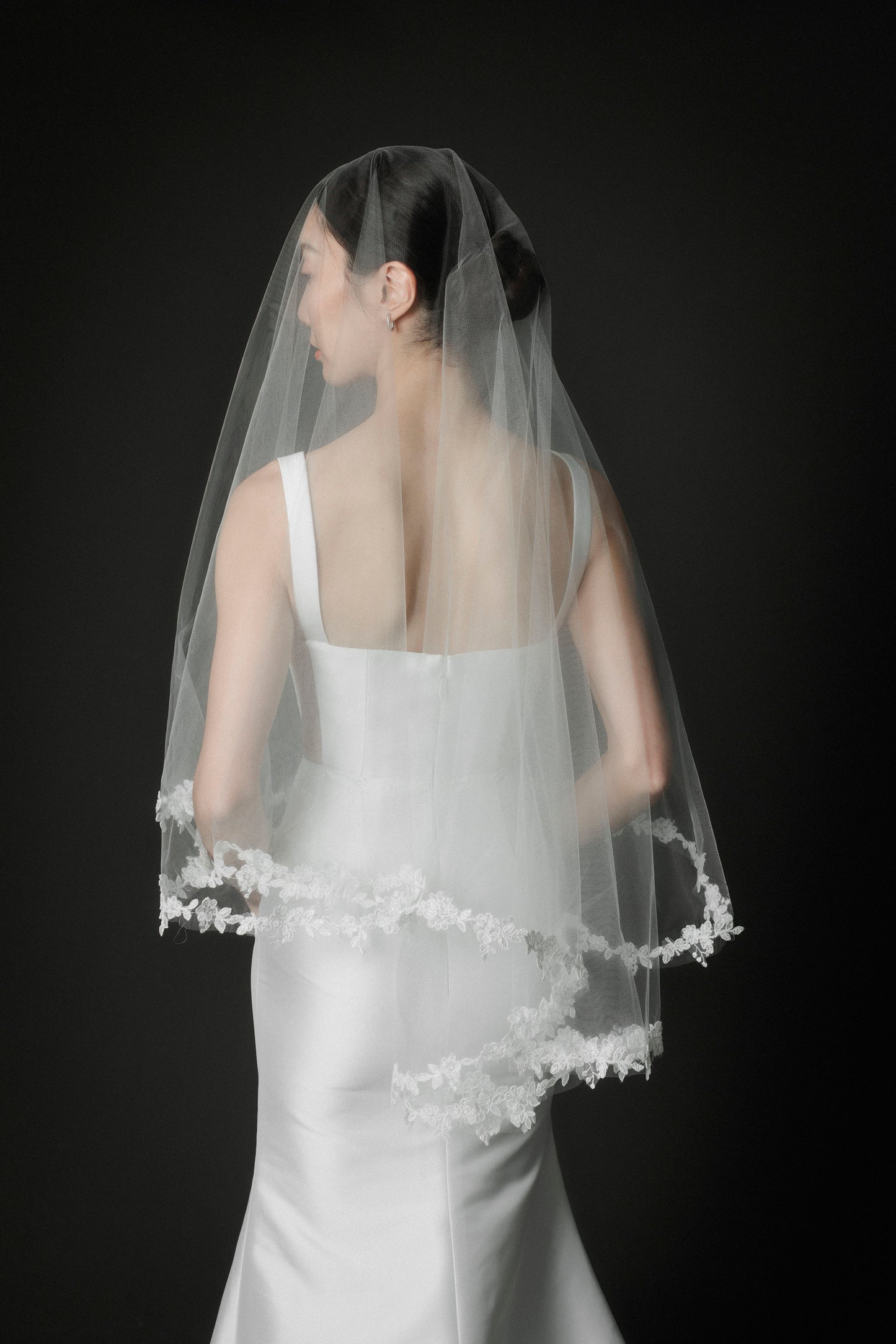 Ophelia Cord Lace Veil