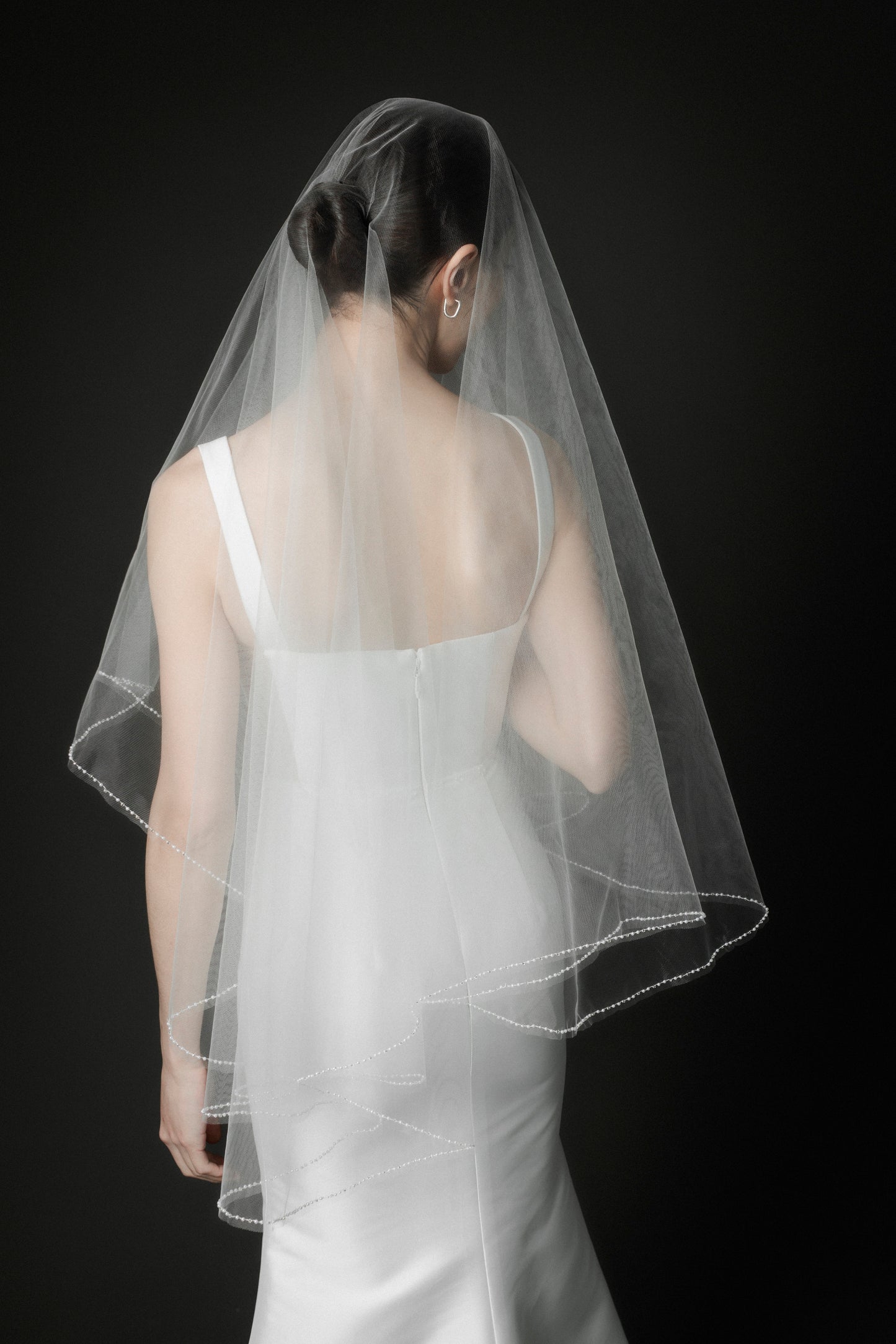 Tiny Beaded Veil