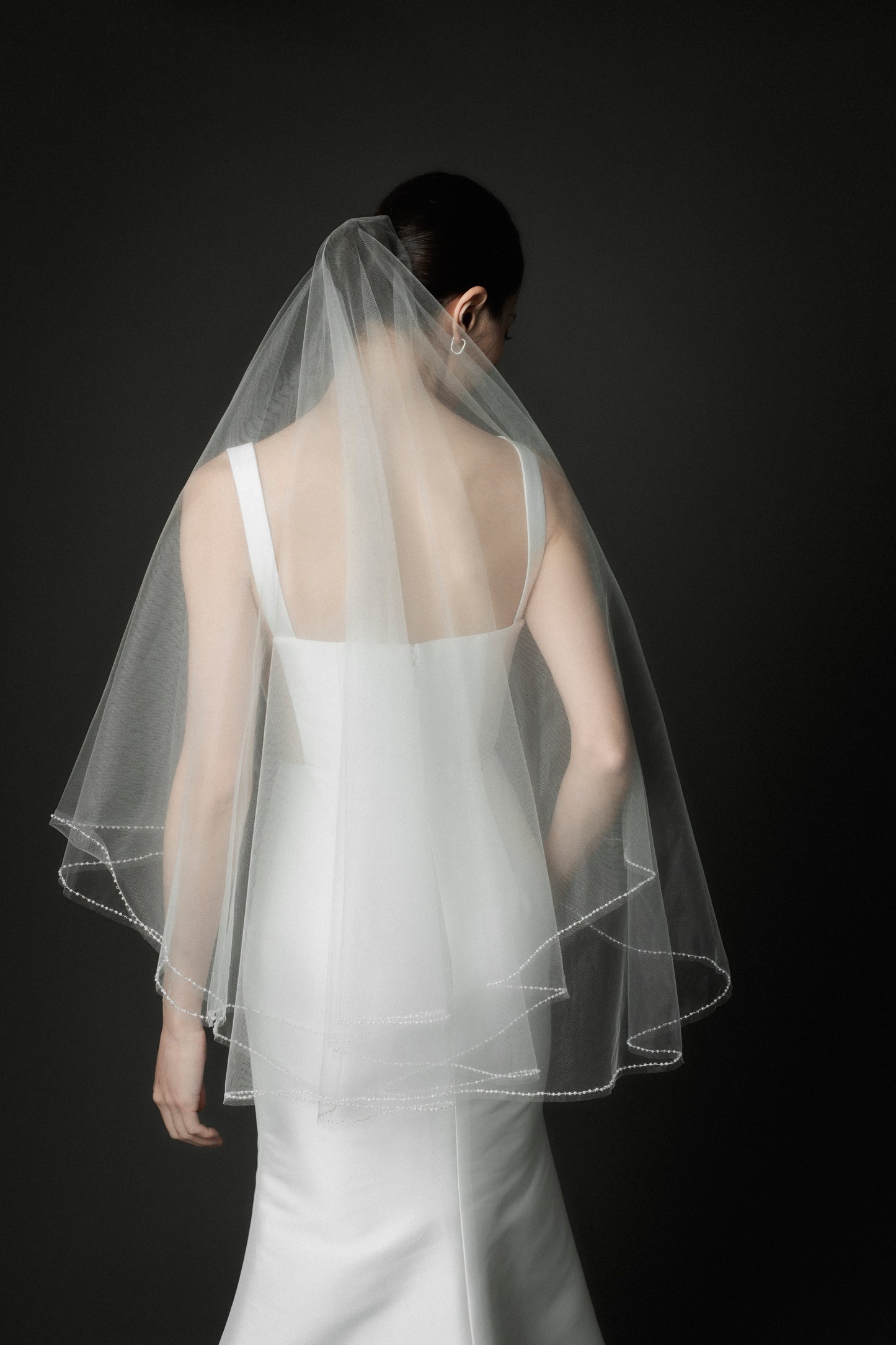 Tiny Beaded Veil