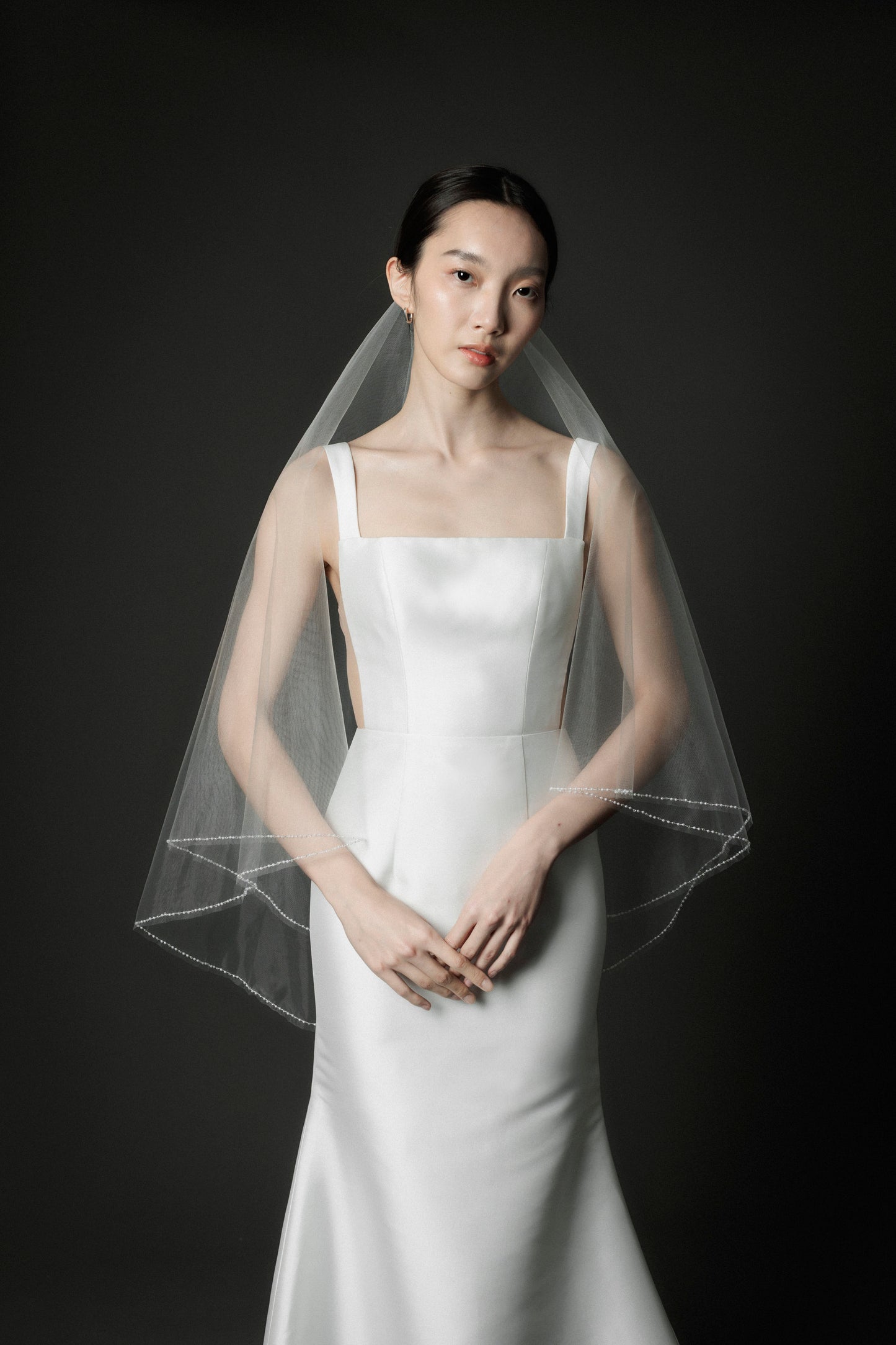 Tiny Beaded Veil