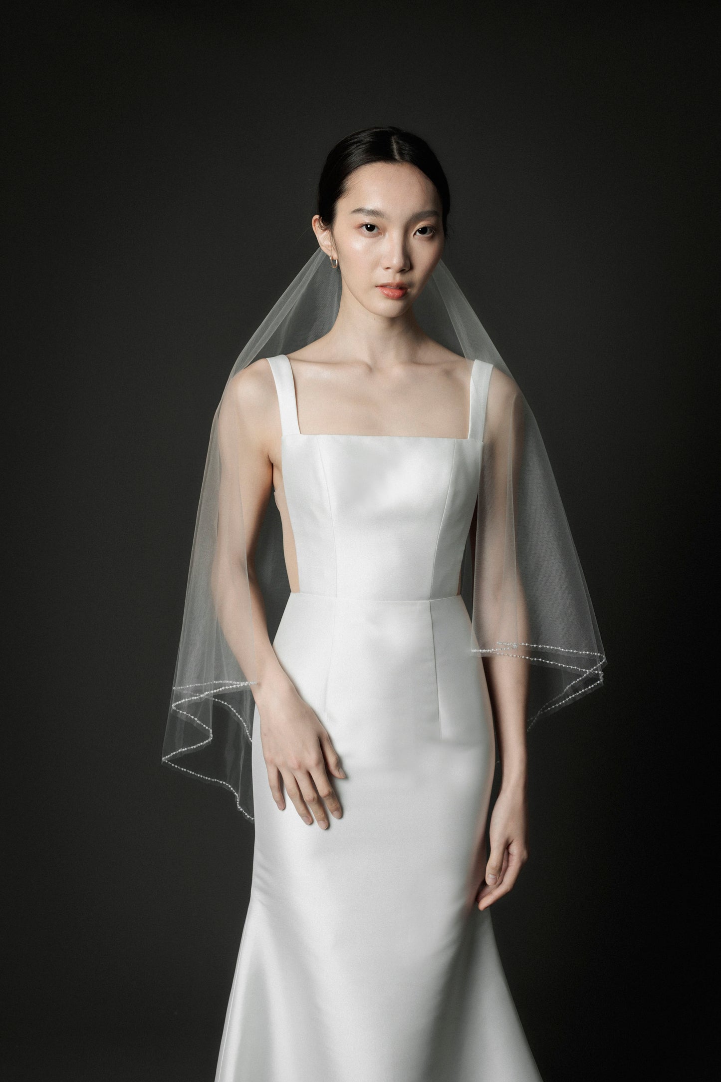 Tiny Beaded Veil