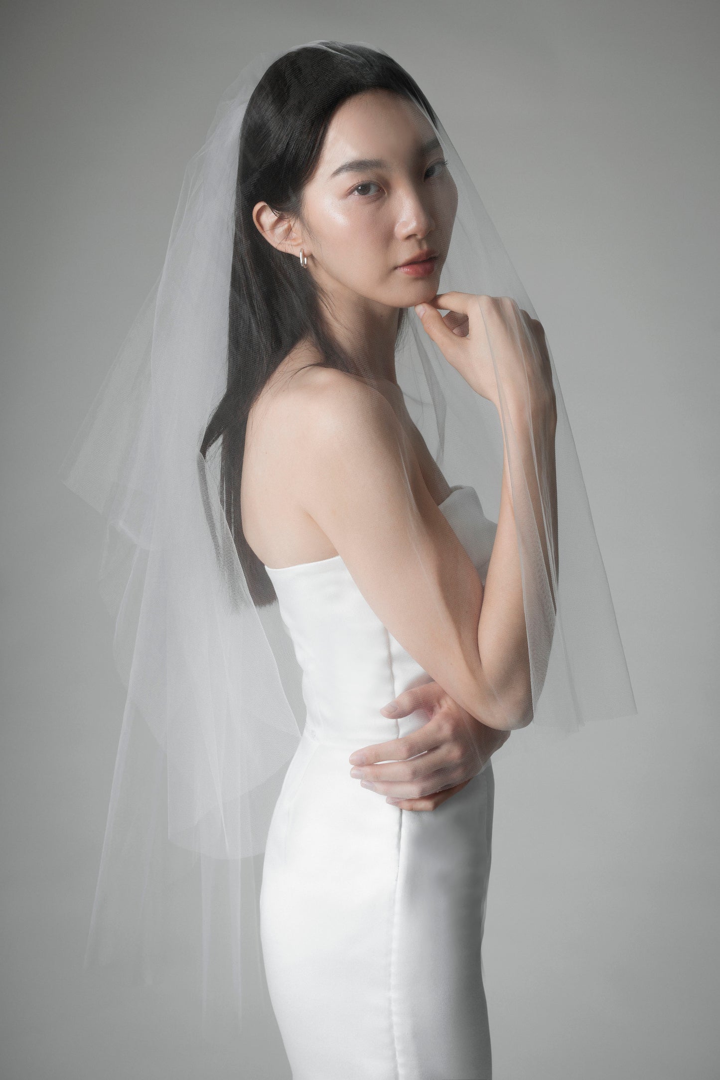 Gathered veil