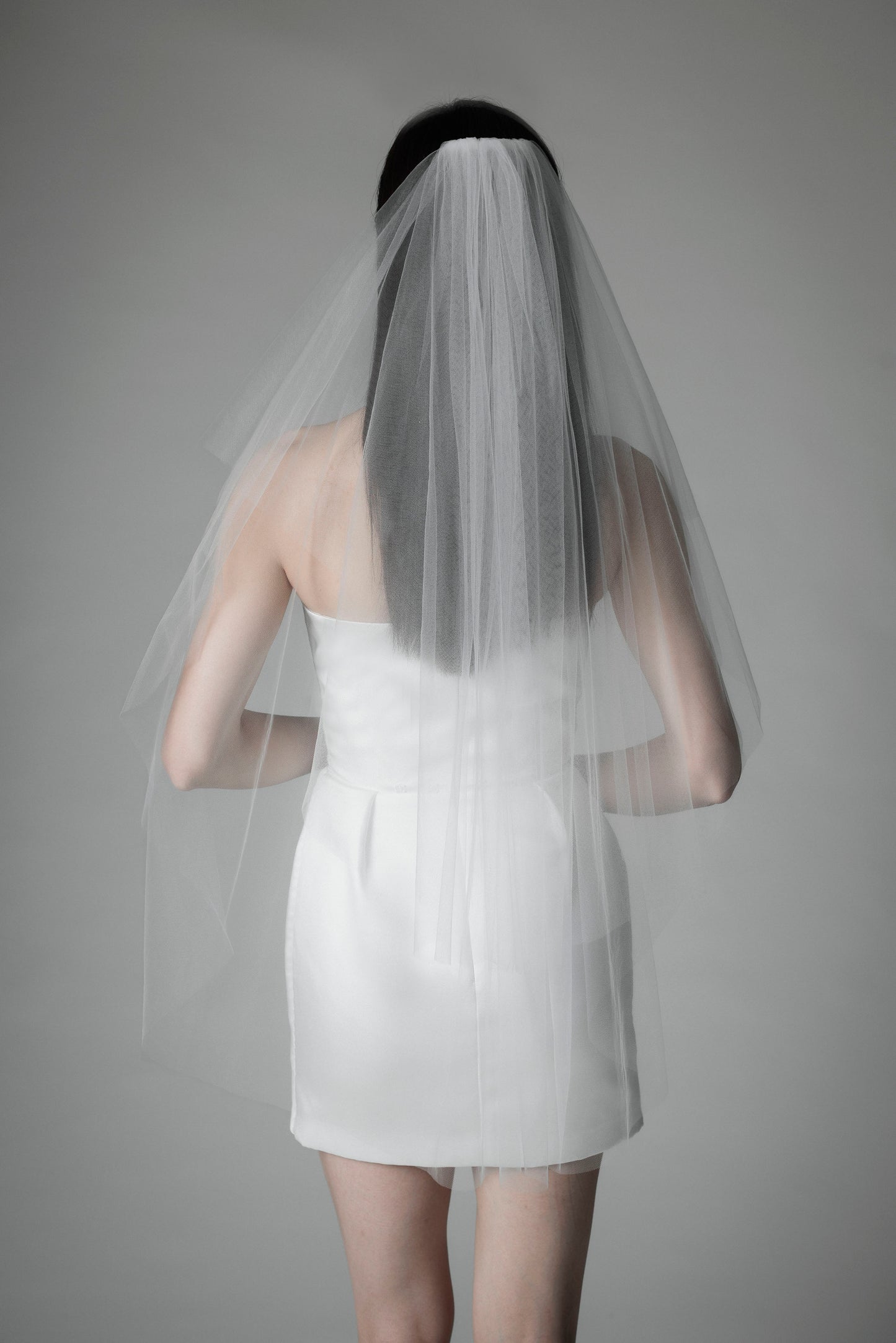 Gathered veil