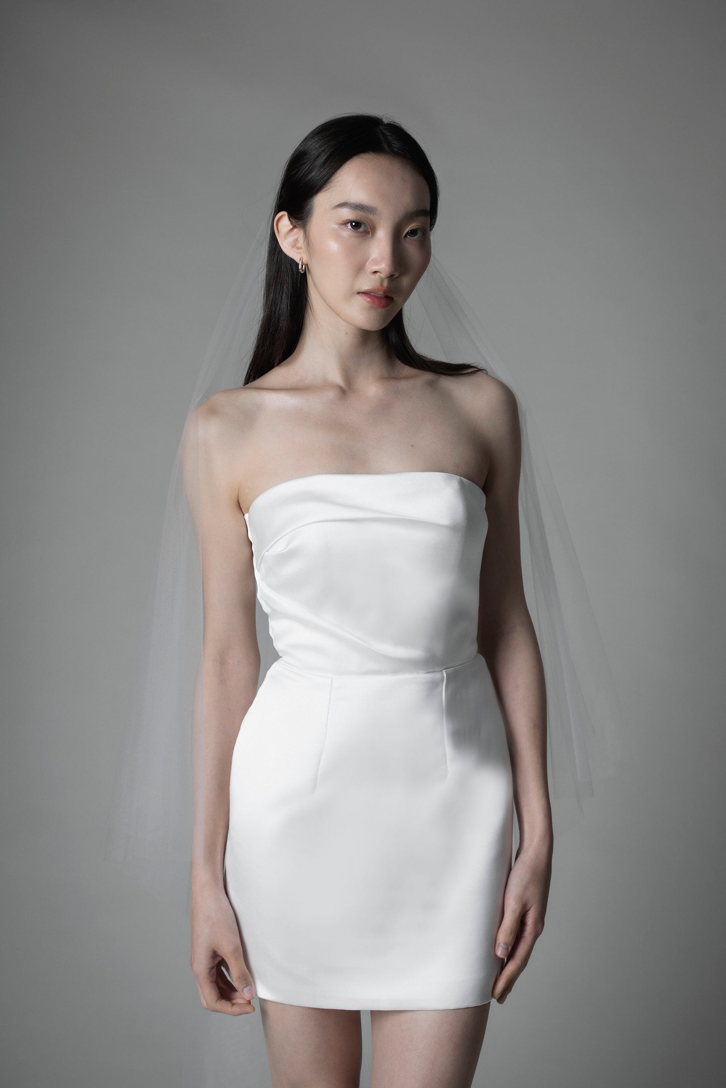 Drop Veil - Floor length 240 (in stock)