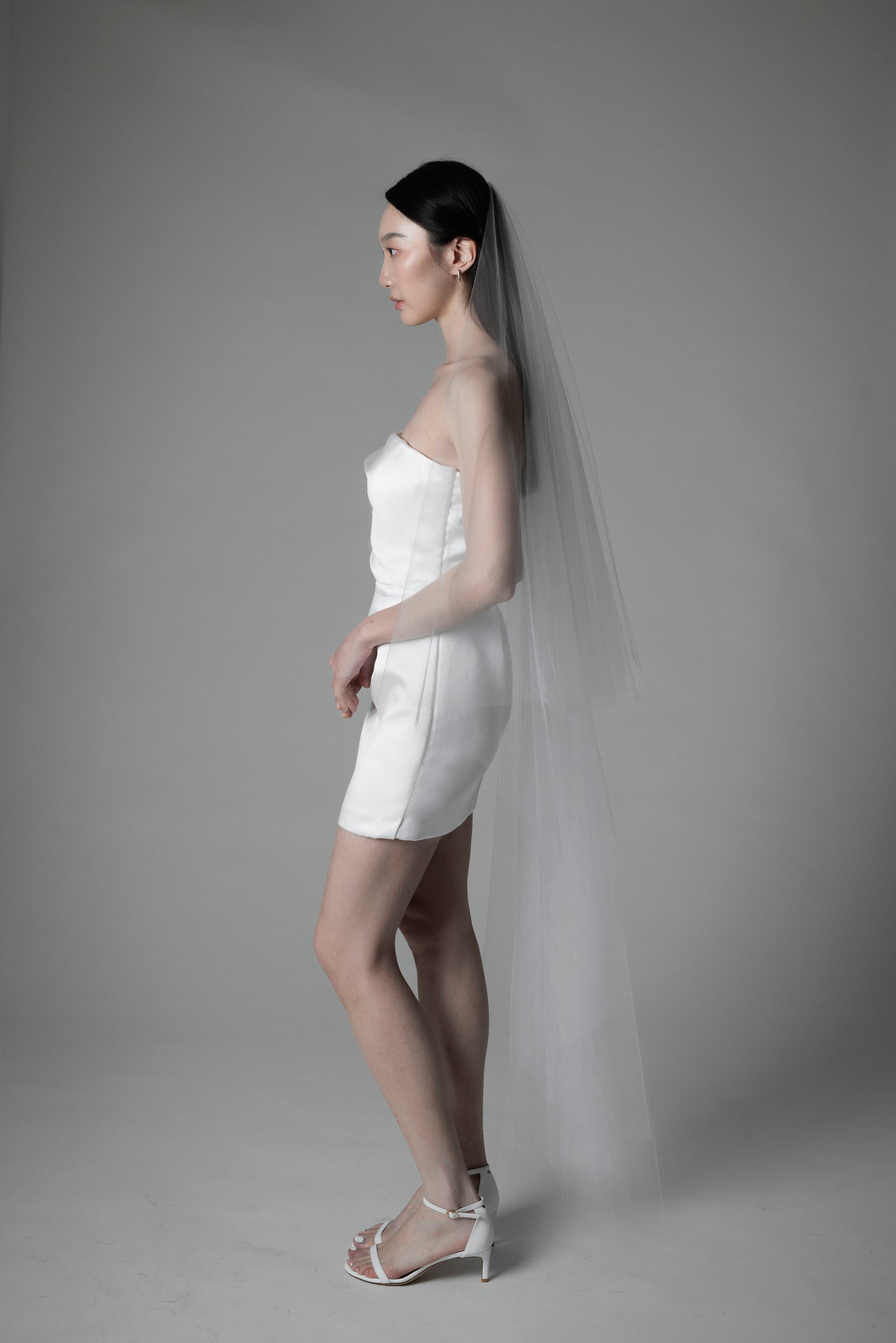 Drop Veil - Floor length 240 (in stock)
