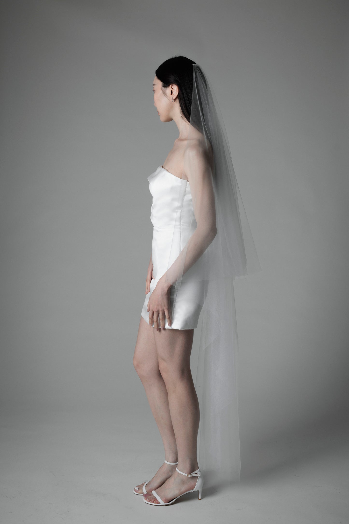 Drop Veil - Floor length 240 (in stock)