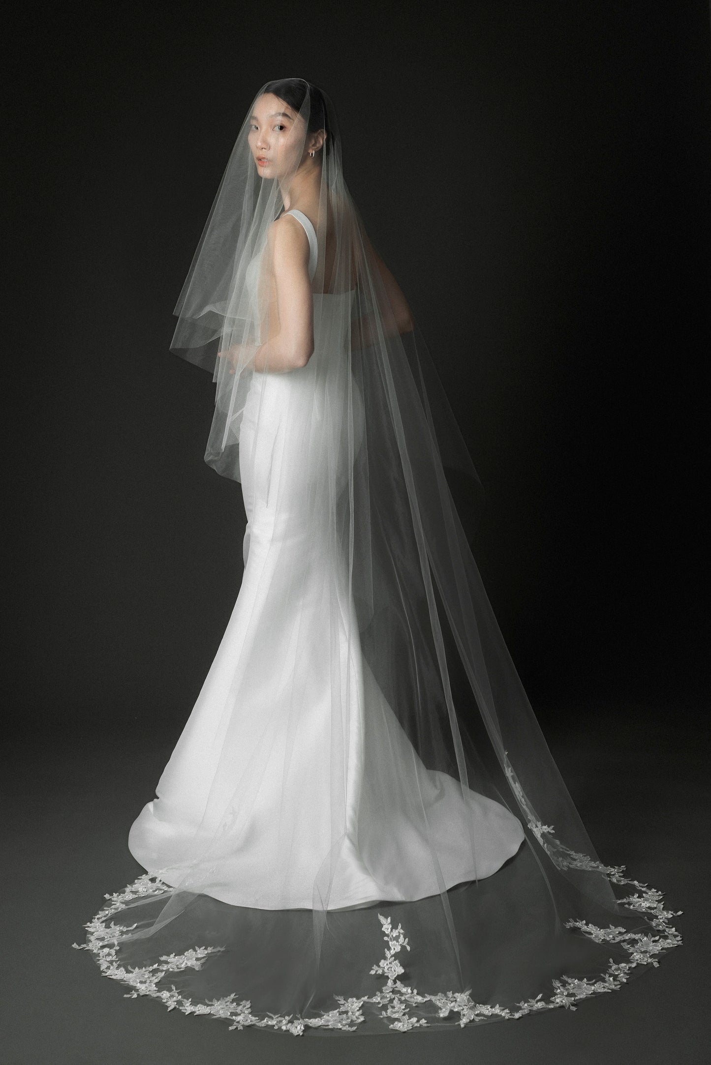 Rose Lace Veil