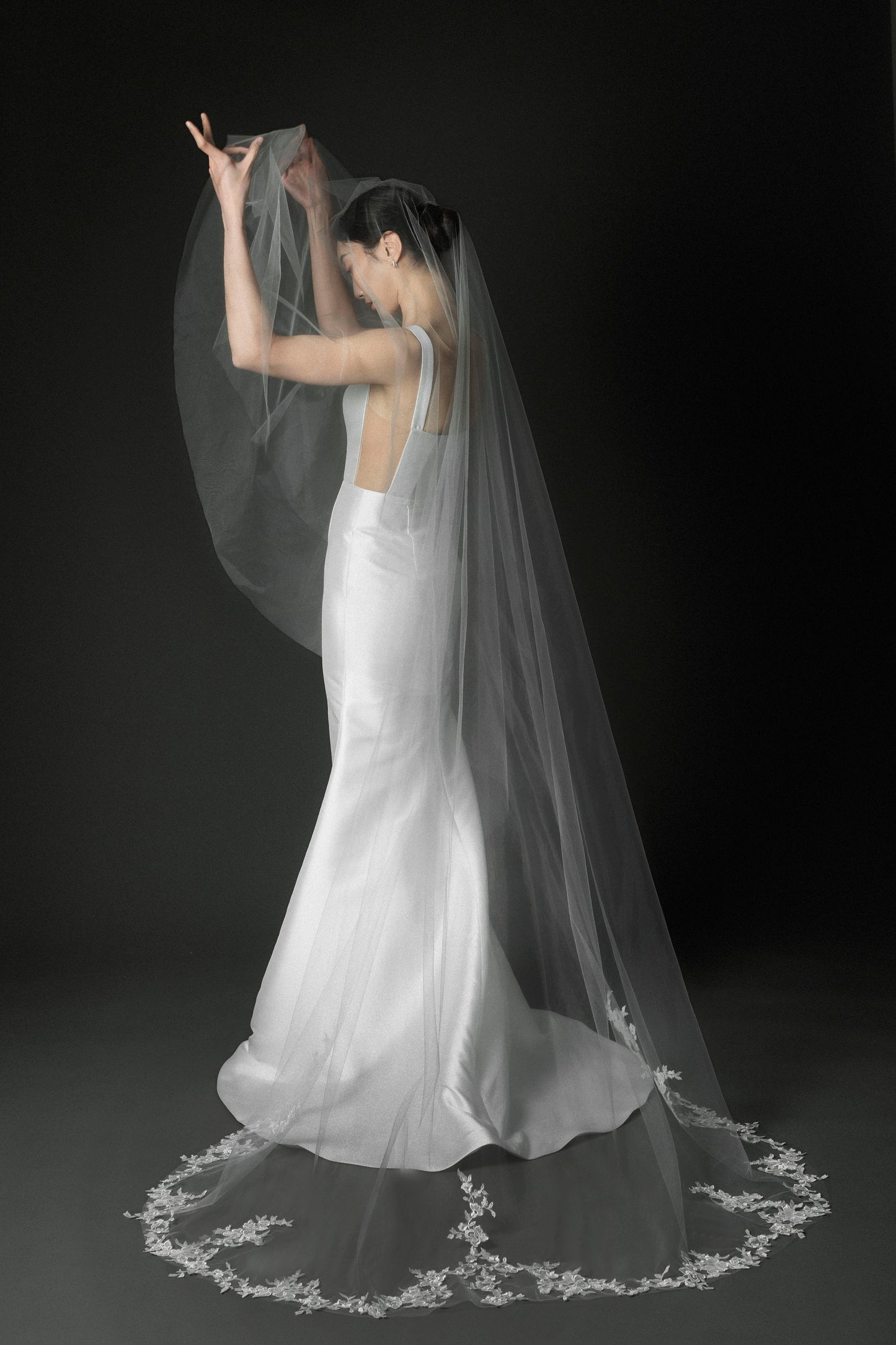 Rose Lace Veil