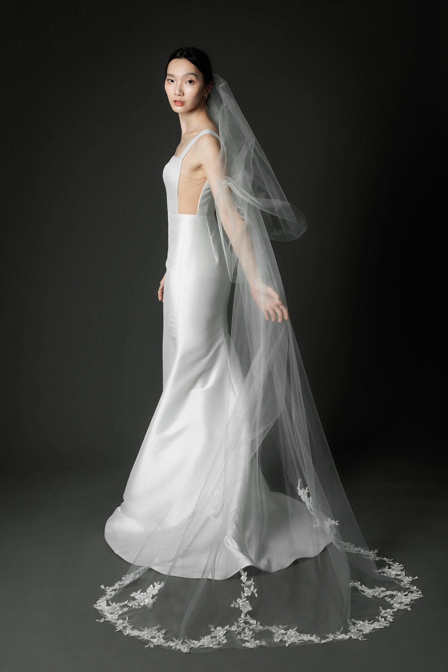 Rose Lace Veil