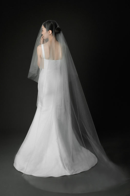Drop Veil - Chapel length 300 (in stock)