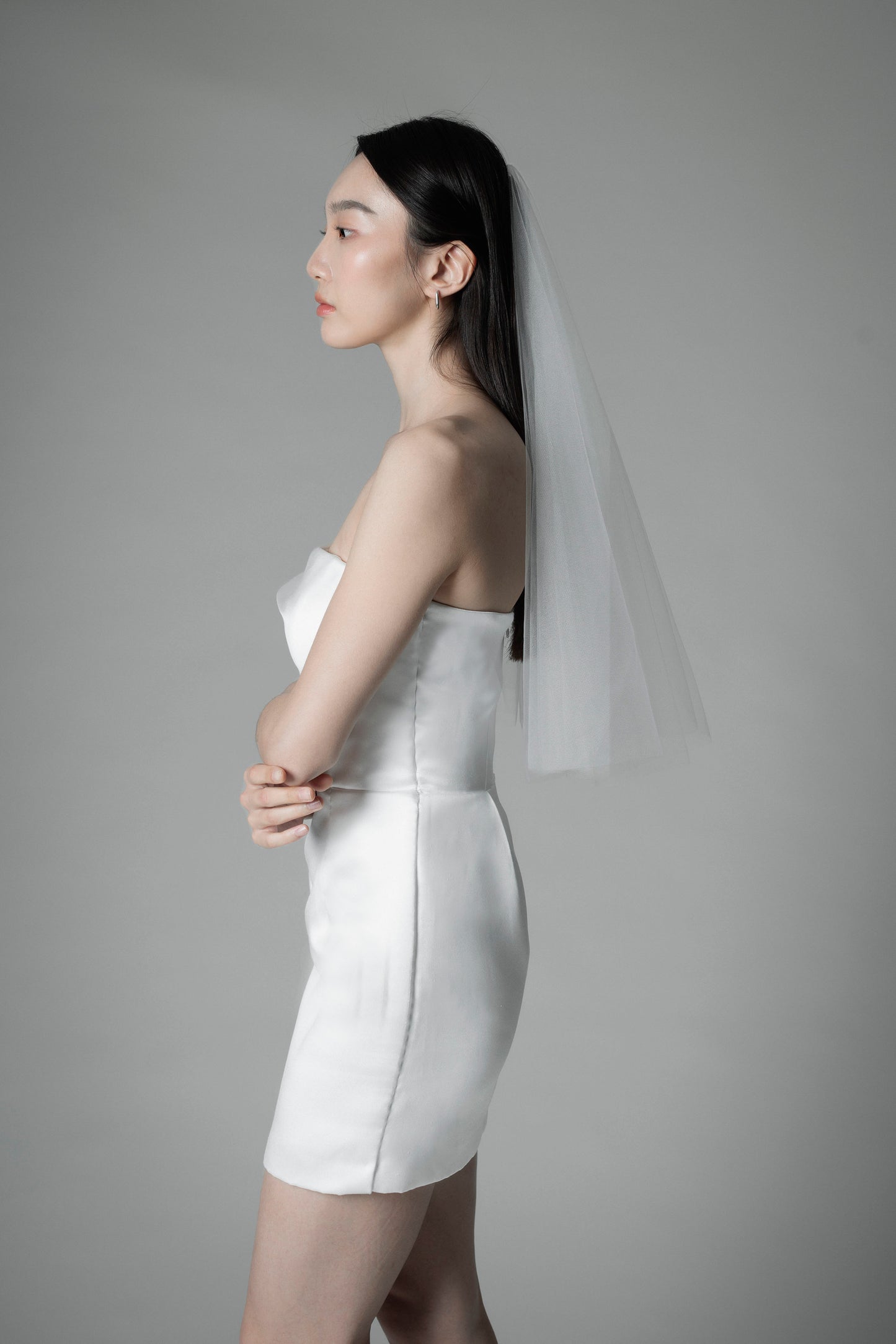 Drop veil - Waist Length 130 (in stock)