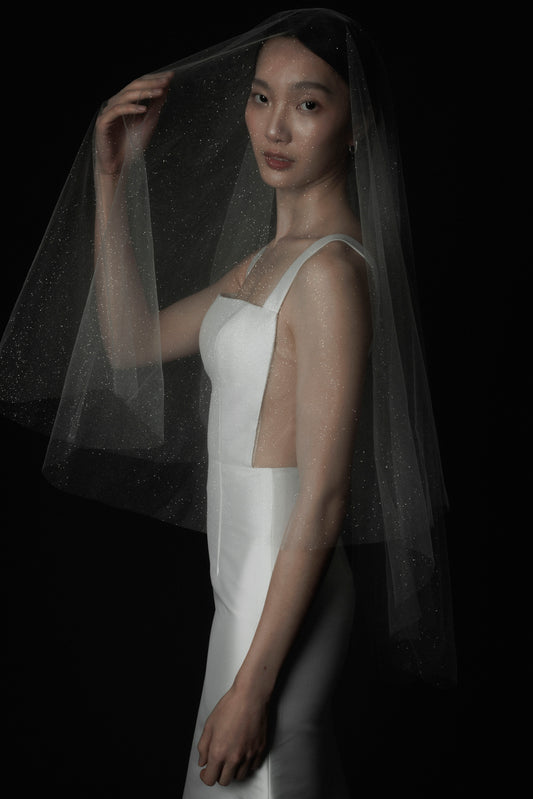 Starlight Glitter Veil