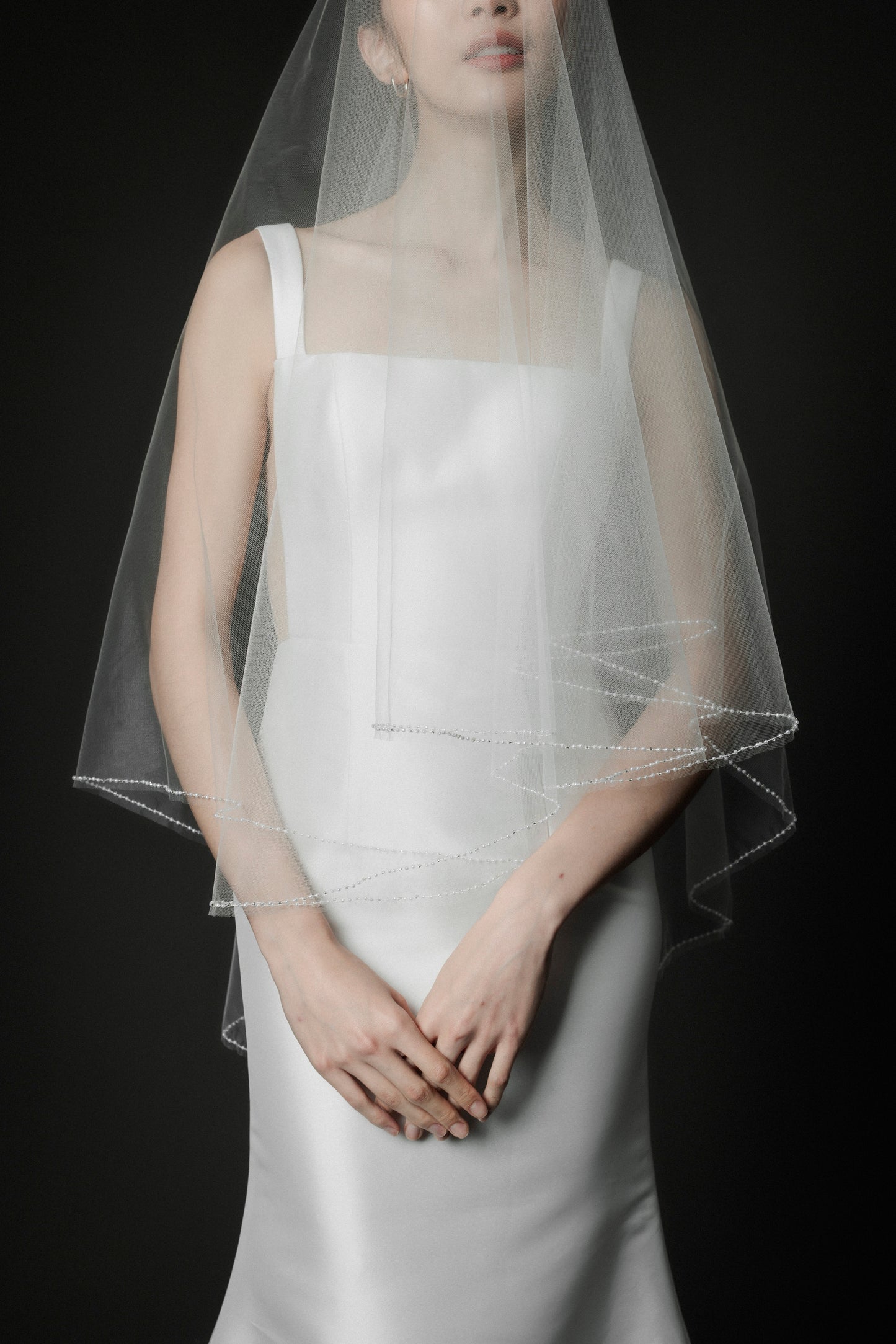 Tiny Beaded Veil