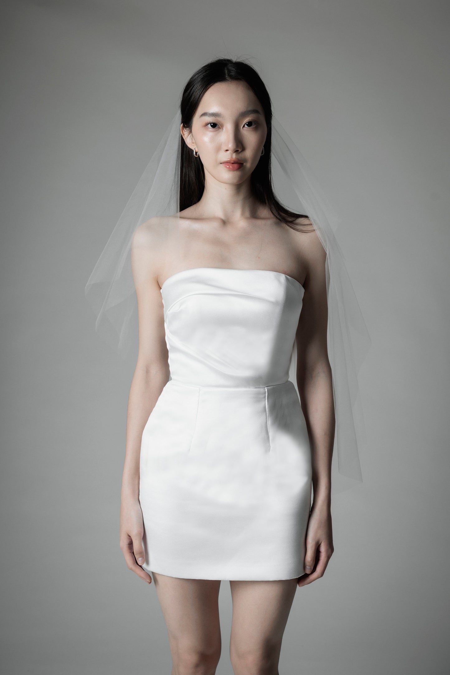 Gathered veil