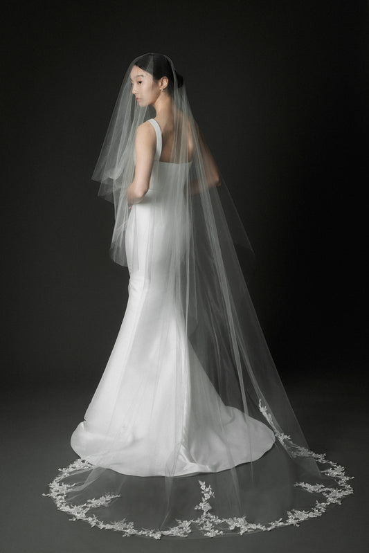 Rose Lace Veil